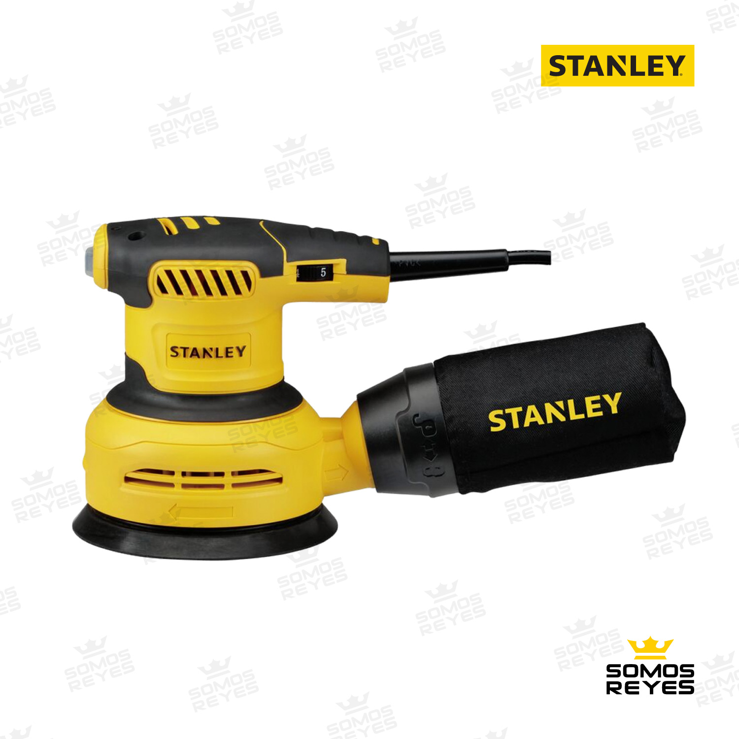 Lijadora Roto Orbital Electrica 5" 300w SS30-B3 Stanley 