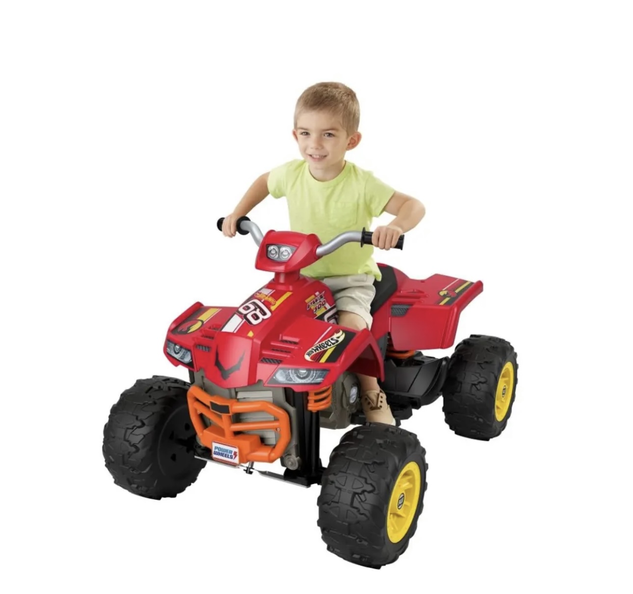 Montable Power Wheels Hot Wheels Cuatrimoto