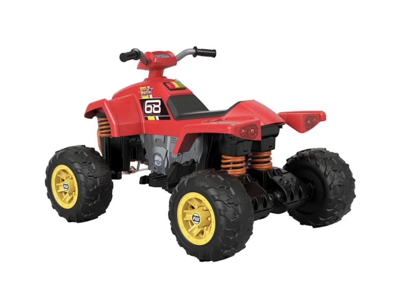 Montable Power Wheels Hot Wheels Cuatrimoto