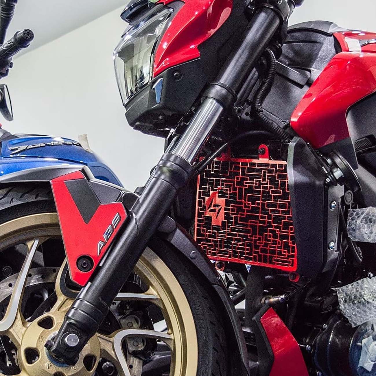 Bajaj Dominar 400 Protector de Radiador - Modelo Rayo Cubierta Protectora Motocicletas
