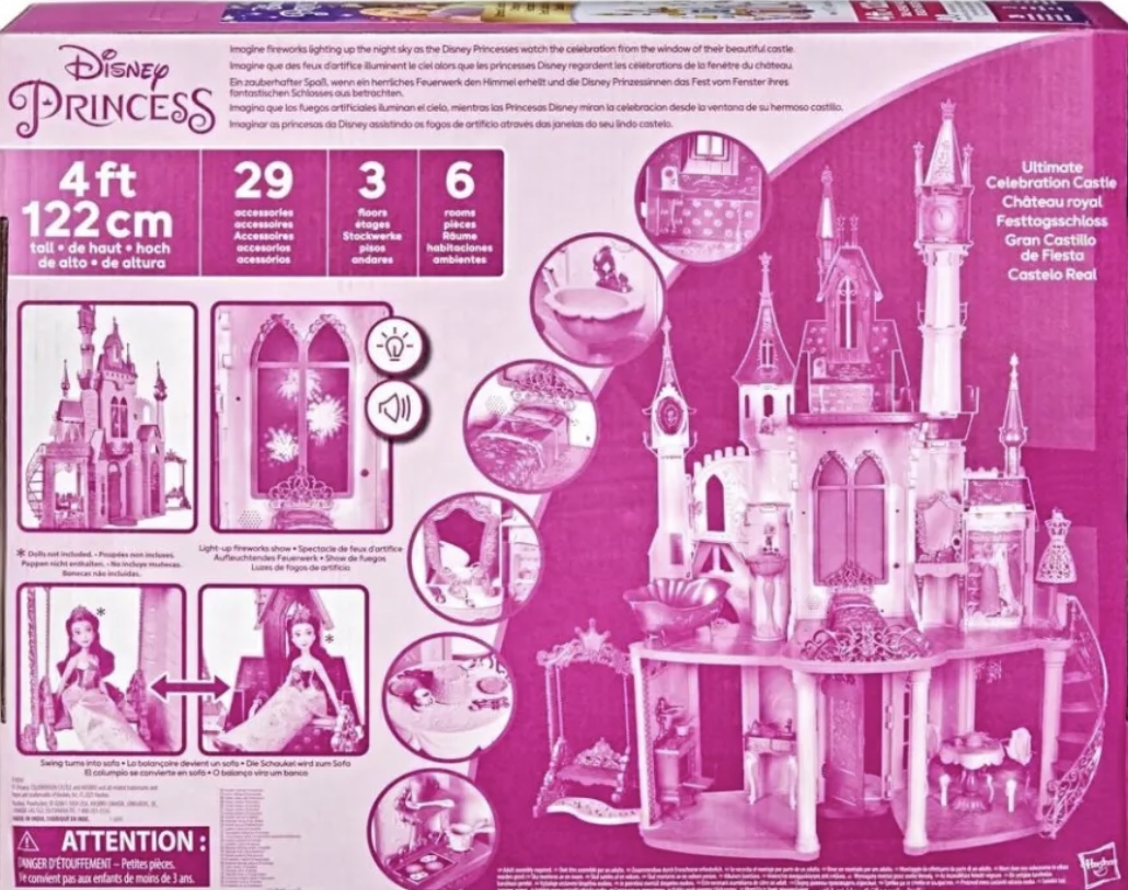 Casa De Muñecas Castillo Disney Princess Ultimate  Celebration