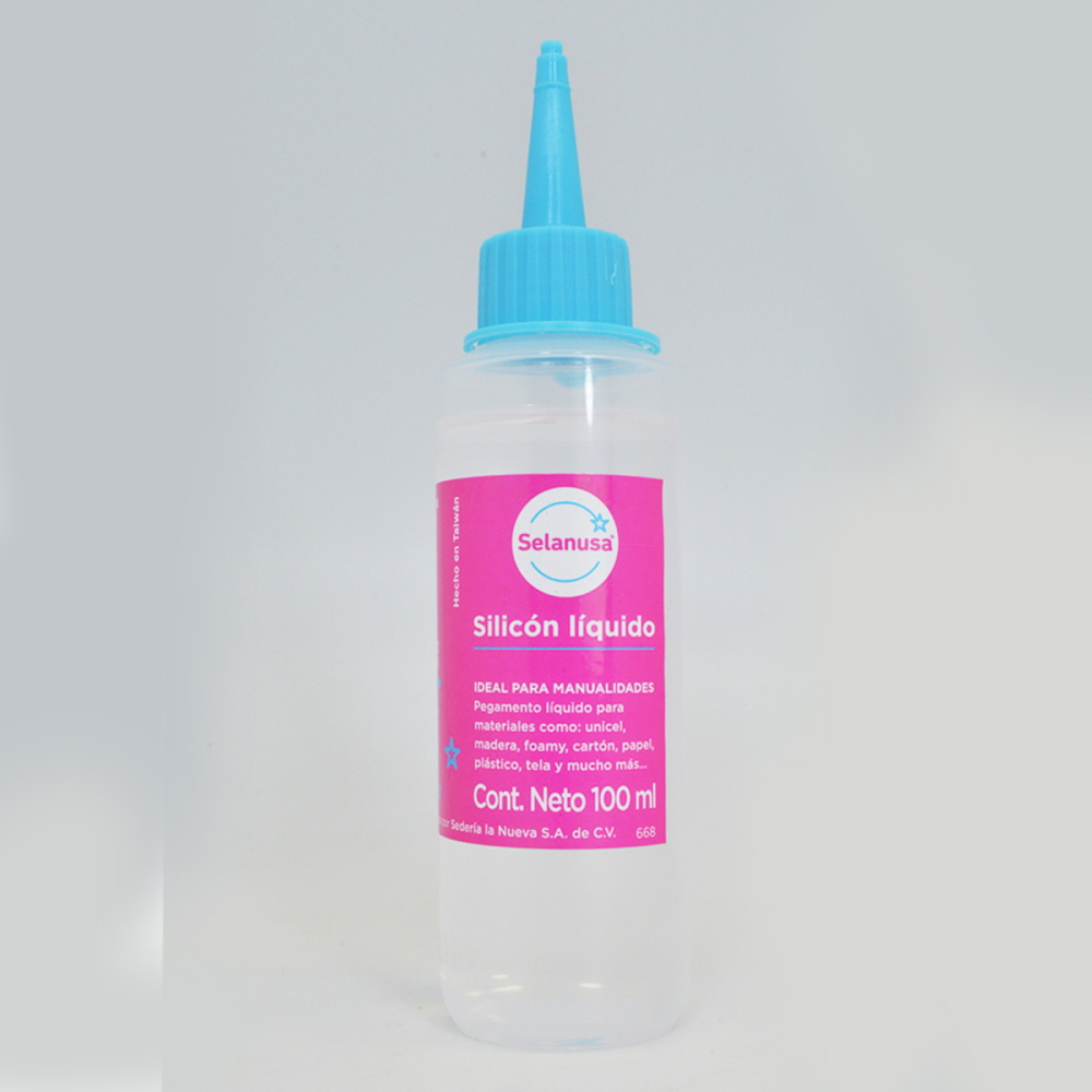 Silicón Líquido Pegafuerte 12 Pzs 100ml IMP0027455 Selanusa