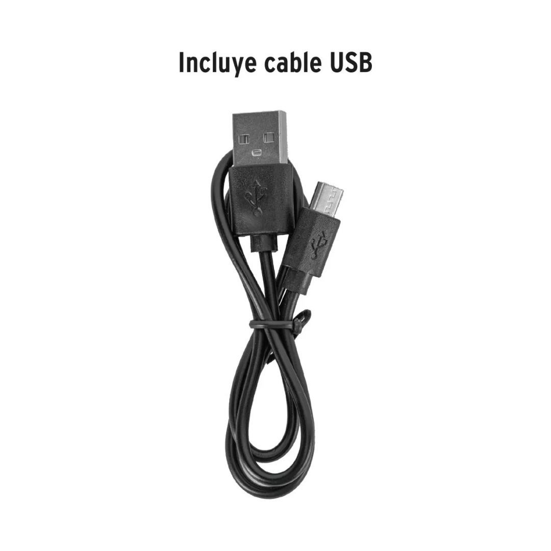 Linterna Para Minero 90 Lm Recargable Impermeable