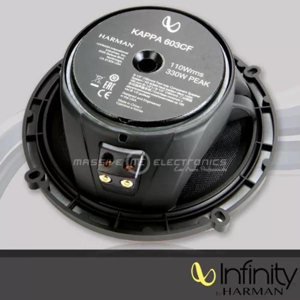 Set De Medios Infinity Kappa 603cf 6.5 330w 110w Rms