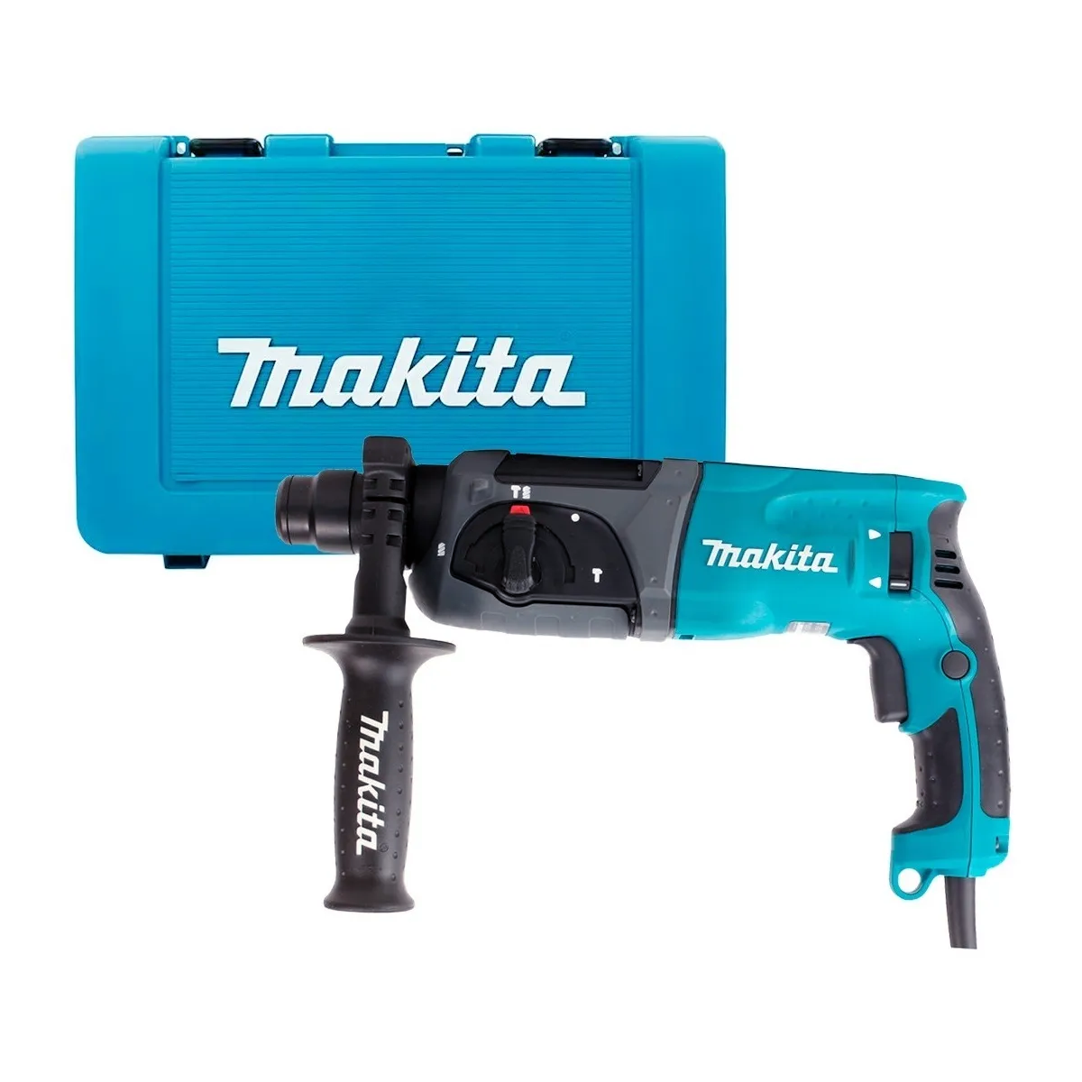 Rotomartillo Makita Hr2470 Sds Plus Con Estuche Rigido + Brocas Makita D45820