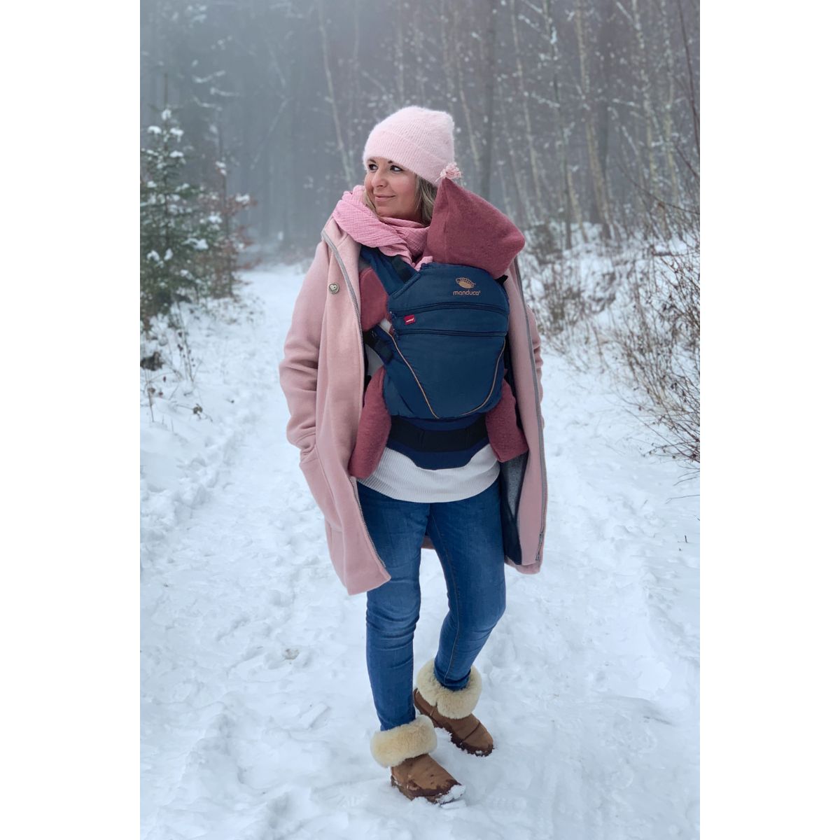 Manduca XT Denim Blue Mochila Cangurera Ergonómica portabebés Evolutiva