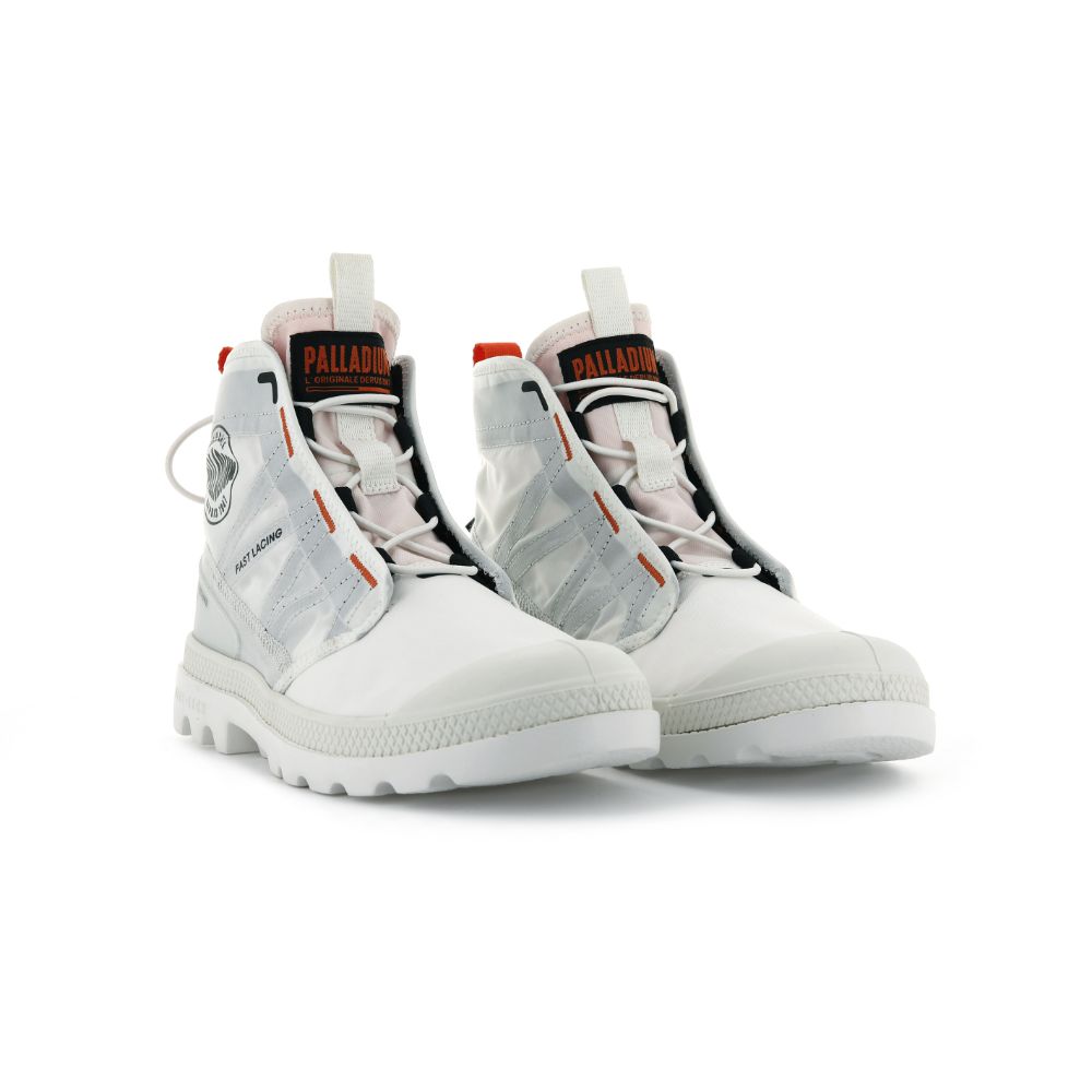 Botas Blancas Palladium Ultraligera Pampa Travel Lite Unisex