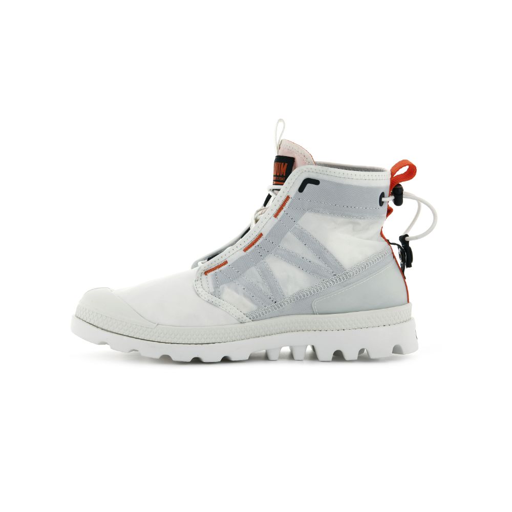 Botas Blancas Palladium Ultraligera Pampa Travel Lite Unisex