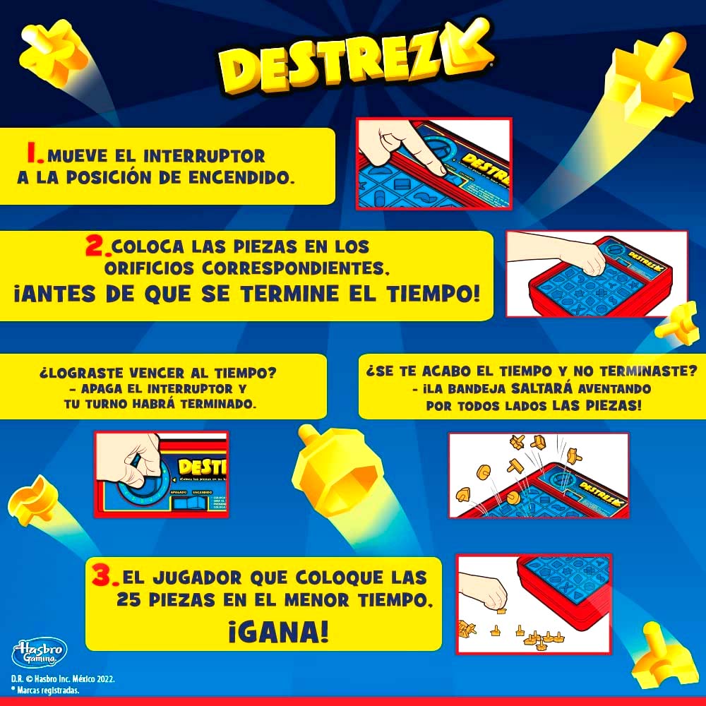 Juego de Mesa Hasbro Deztreza C0432 