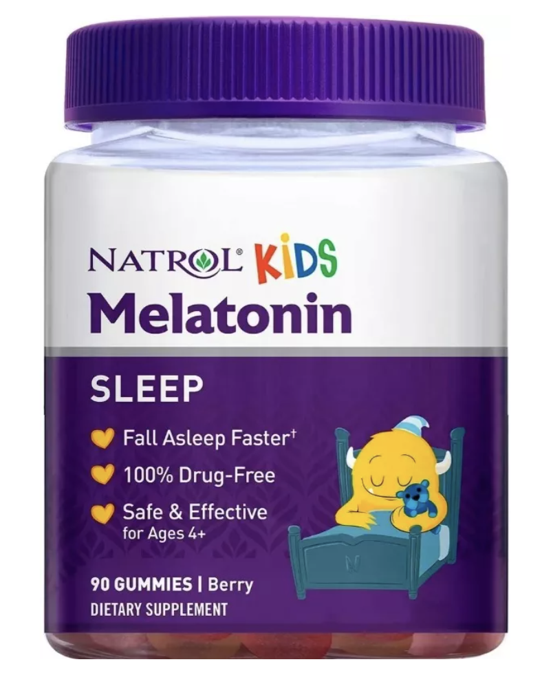 Gomitas Melatonina Kids Natrol 1mg, Para Niños Mayores De 4 Años, Ayuda A Que Su Hijo Se Duerma Más Rápido Y Permanezca Dormido Por Más Tiempo. No Genera Hábito Y Es Libre De Medicamentos. 90 Gomitas