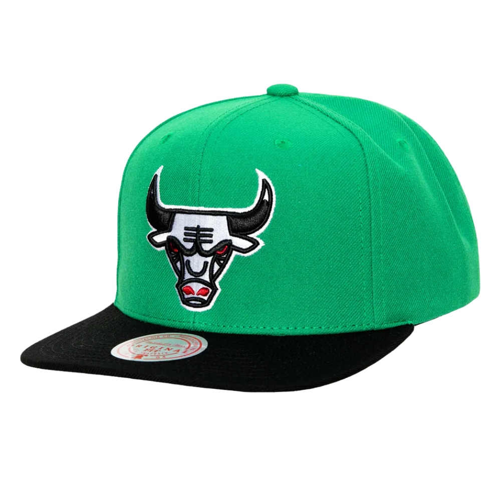 GORRA MITCHELL & NESS CHICAGO BULLS VERDE JS190791