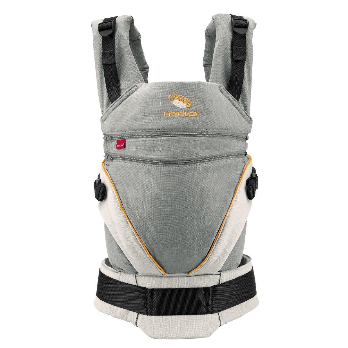 Manduca XT Gray Orange Mochila Cangurera Ergonómica portabebés Evolutiva