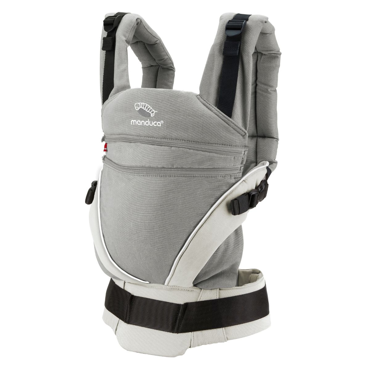 Manduca XT Gray White Mochila Cangurera Ergonómica portabebés Evolutiva