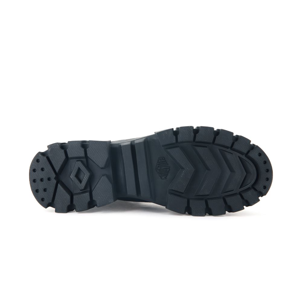 Botas Negras con Plataforma Palladium Revolt Hi para Mujer