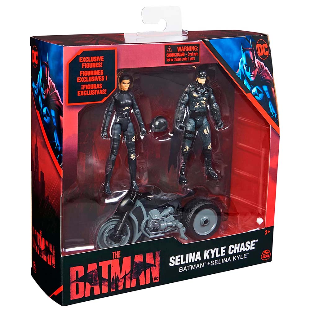 Set Spin Master Moto Selina Kyle y Batman 6060832