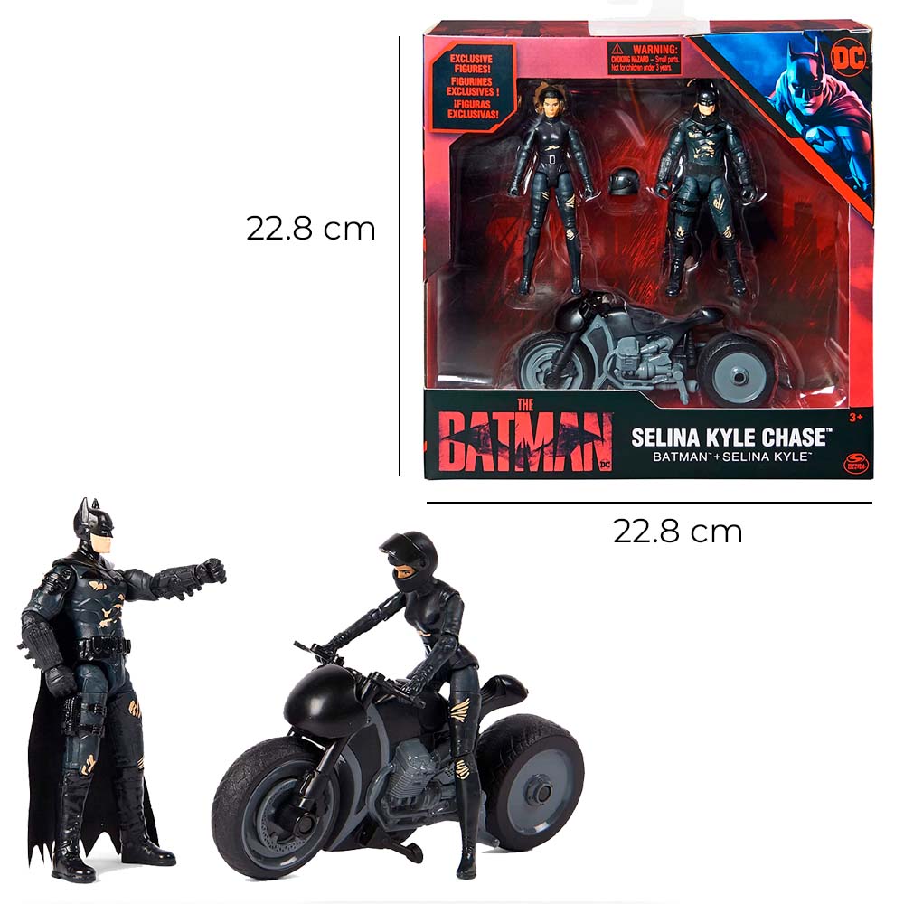 Set Spin Master Moto Selina Kyle y Batman 6060832