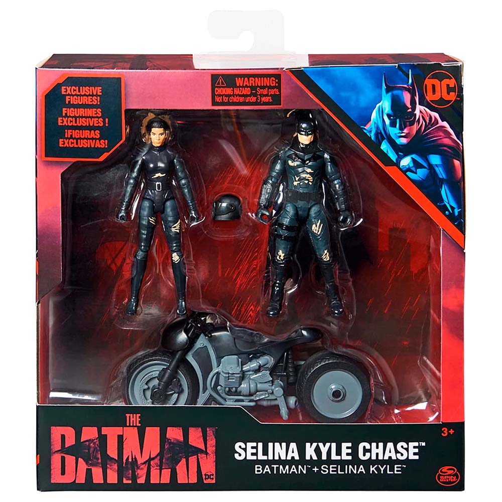 Set Spin Master Moto Selina Kyle y Batman 6060832