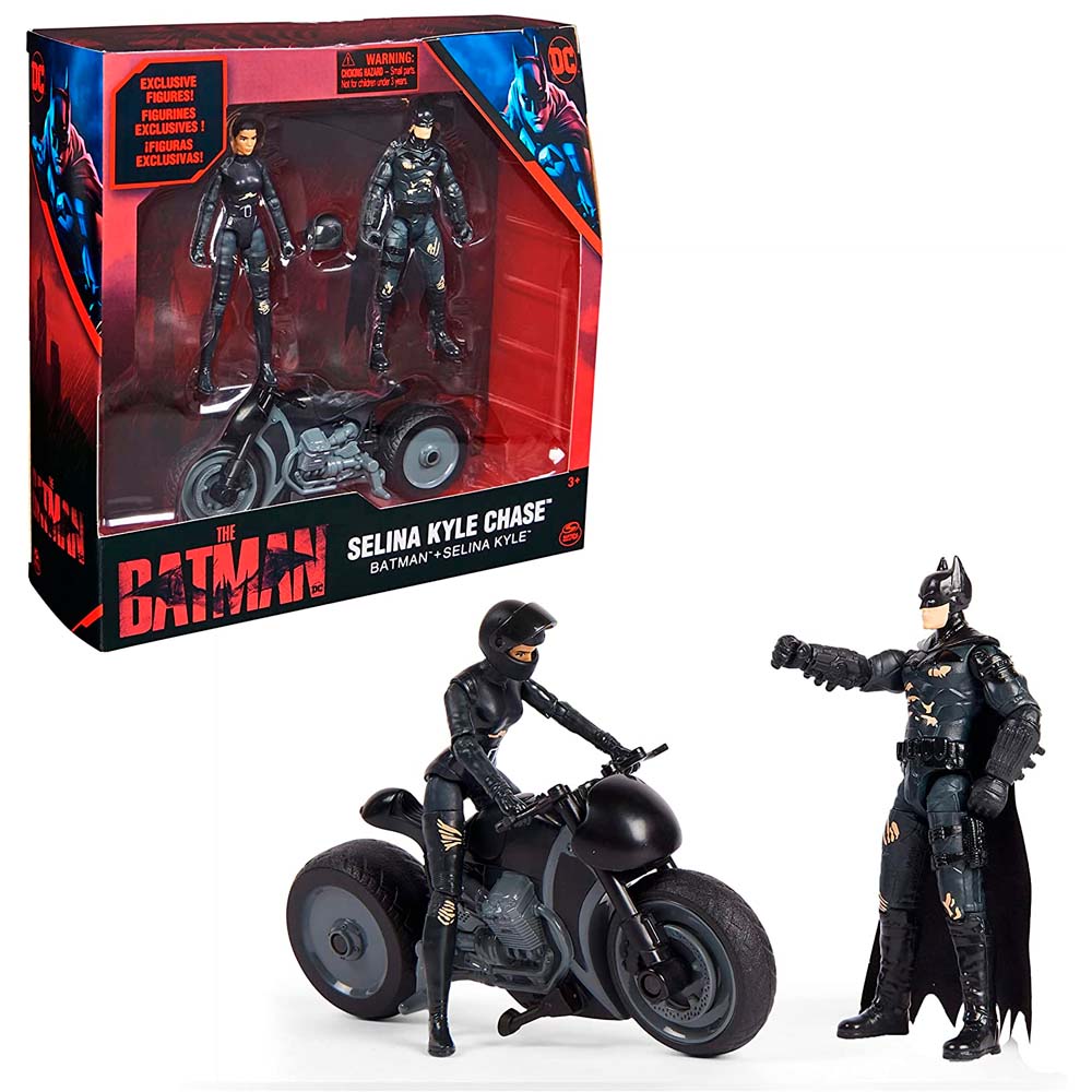 Set Spin Master Moto Selina Kyle y Batman 6060832