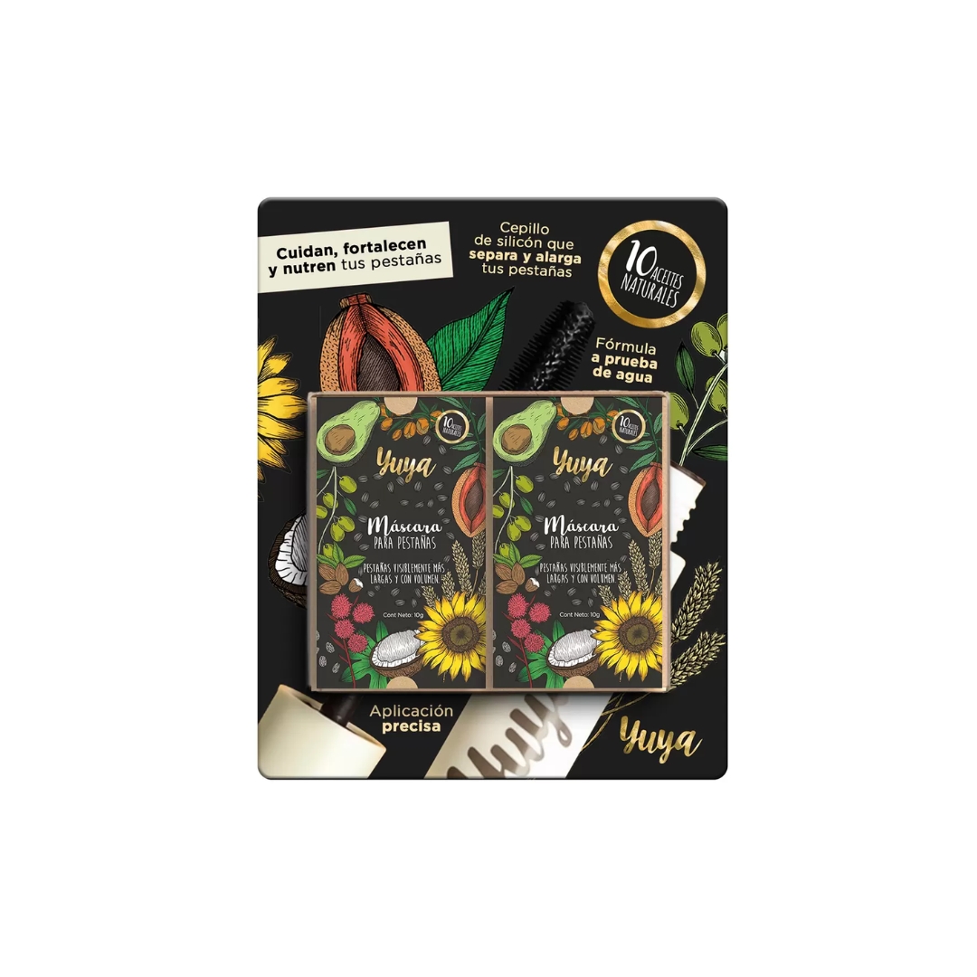 Pack 2 Máscaras para Pestañas Yuya 10 Aceites 672176 CST