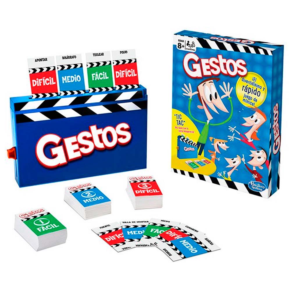 Juego De Mesa Electrónico Hasbro Caras y Gestos B0638