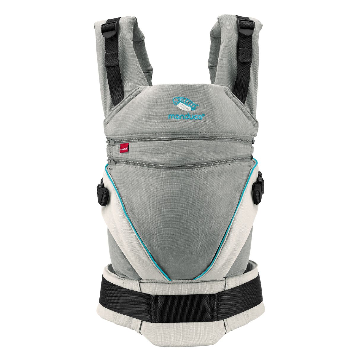 Manduca XT Gray Ocean Mochila Cangurera Ergonómica portabebés Evolutiva