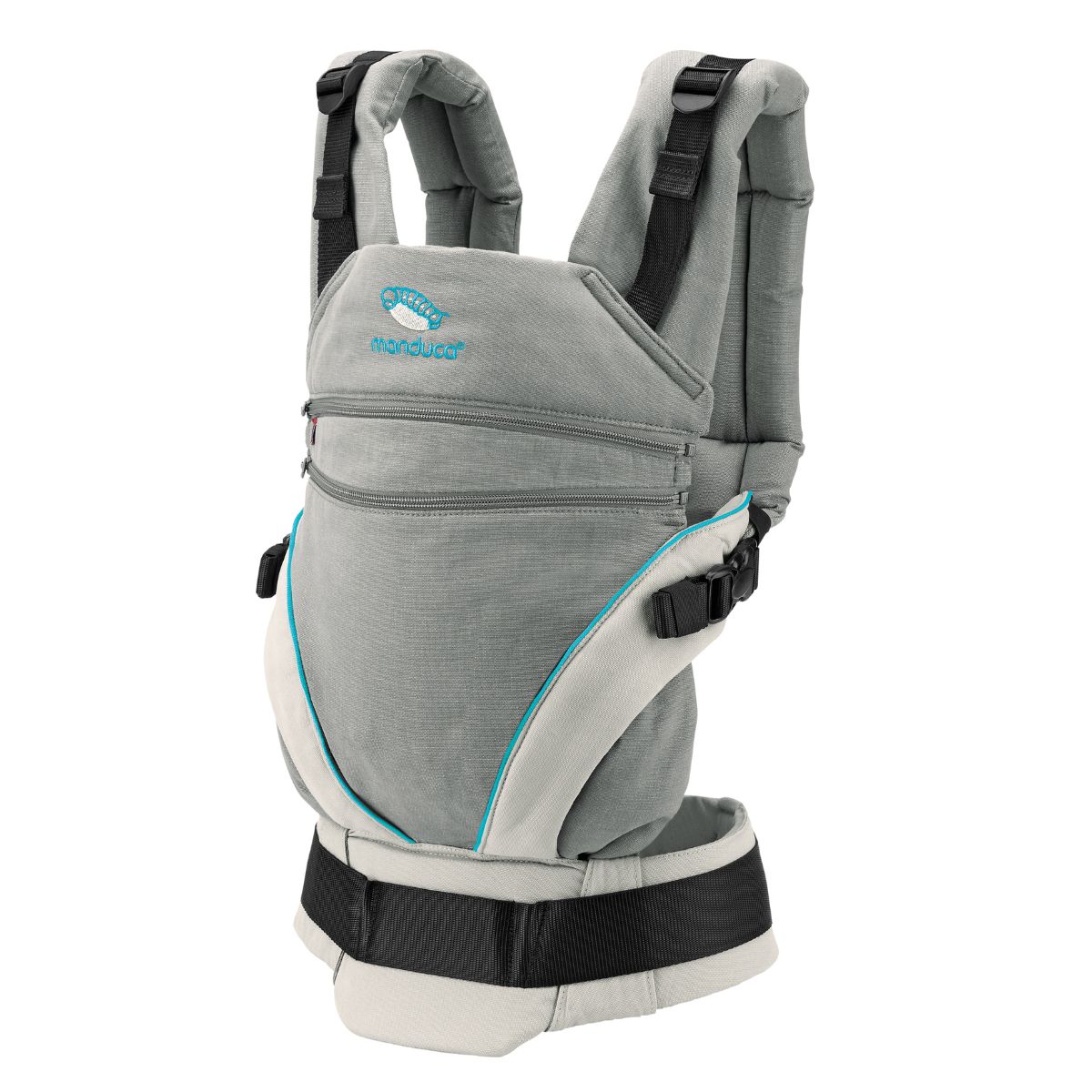 Manduca XT Gray Ocean Mochila Cangurera Ergonómica portabebés Evolutiva