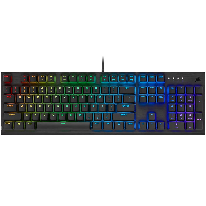 Kit Corsair Teclado K60 RGB PRO + Mouse Harpoon RGB PRO + MousePad MM300 Gaming Bundle 3 En 1 CH-910D519-SP.