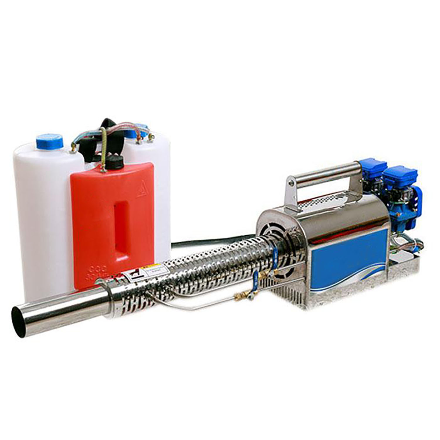 Nebulizadora para Fábricas MXNBT-001-14 15L Combustible 2,2L 100LH 92 Gasolina 8-14M 20-100M Material Carcaza metal Tubo Acero Inox, NebuliPort