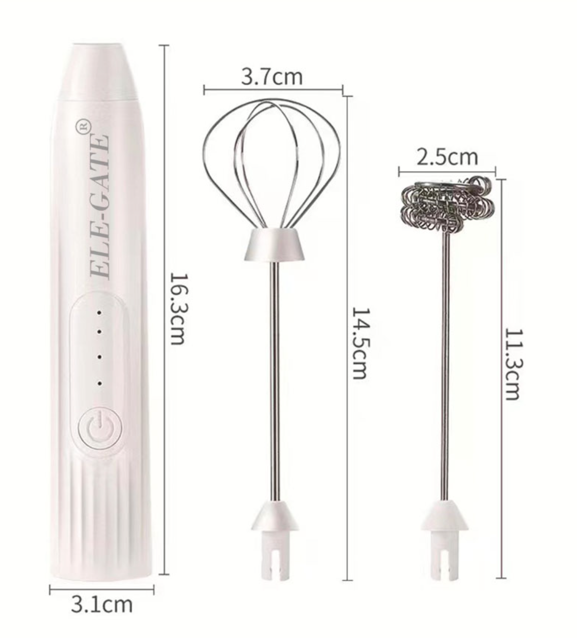 Batidor Electrico Portatil Recargable