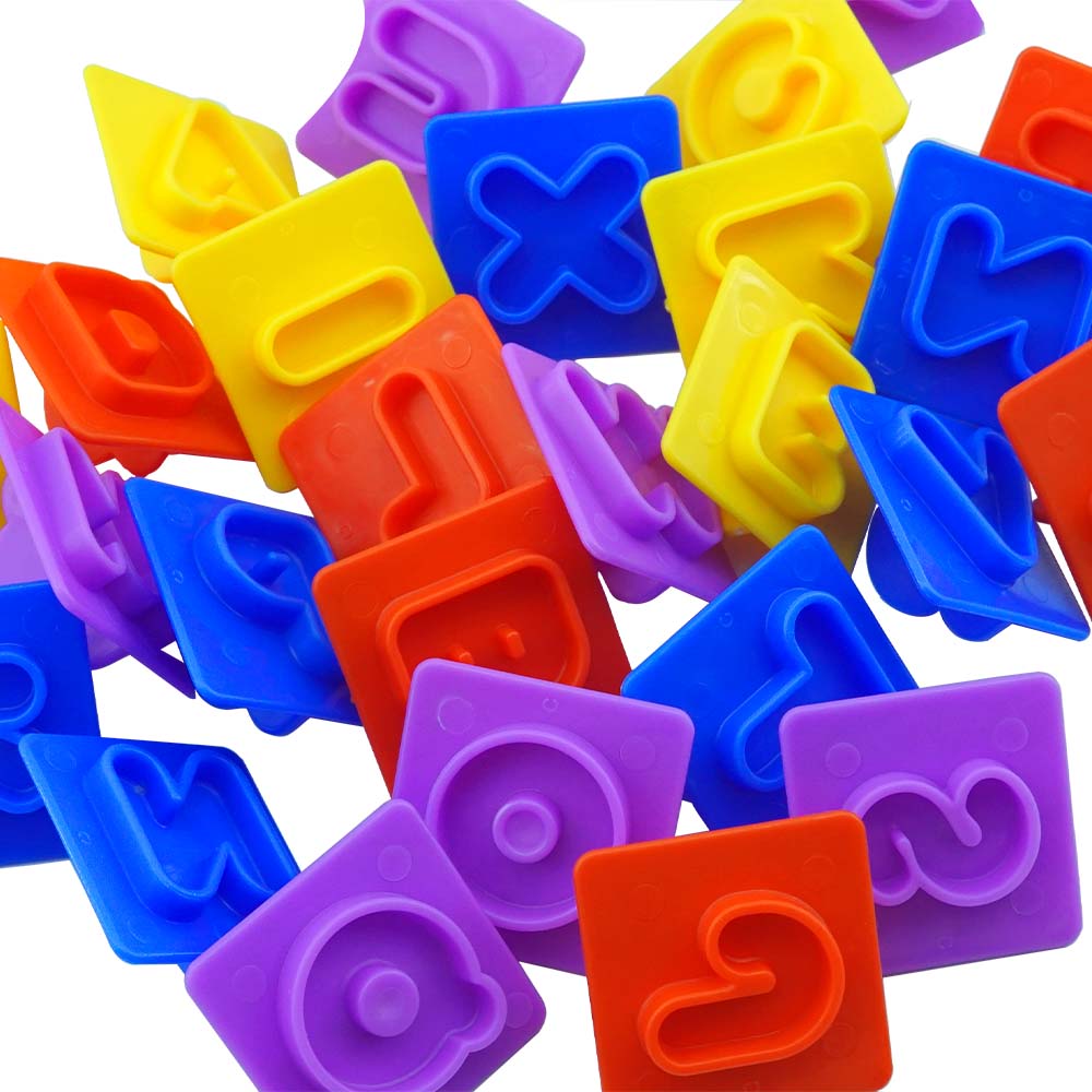  Set De Masas Hasbro Play Doh Letras E8532 Con 6 Colores