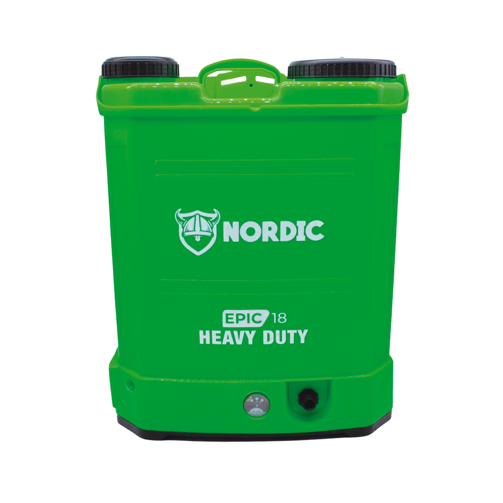 Aspersora Fumigadora Electrica Recargable Doble Varilla 18 L NDC-EPIC18