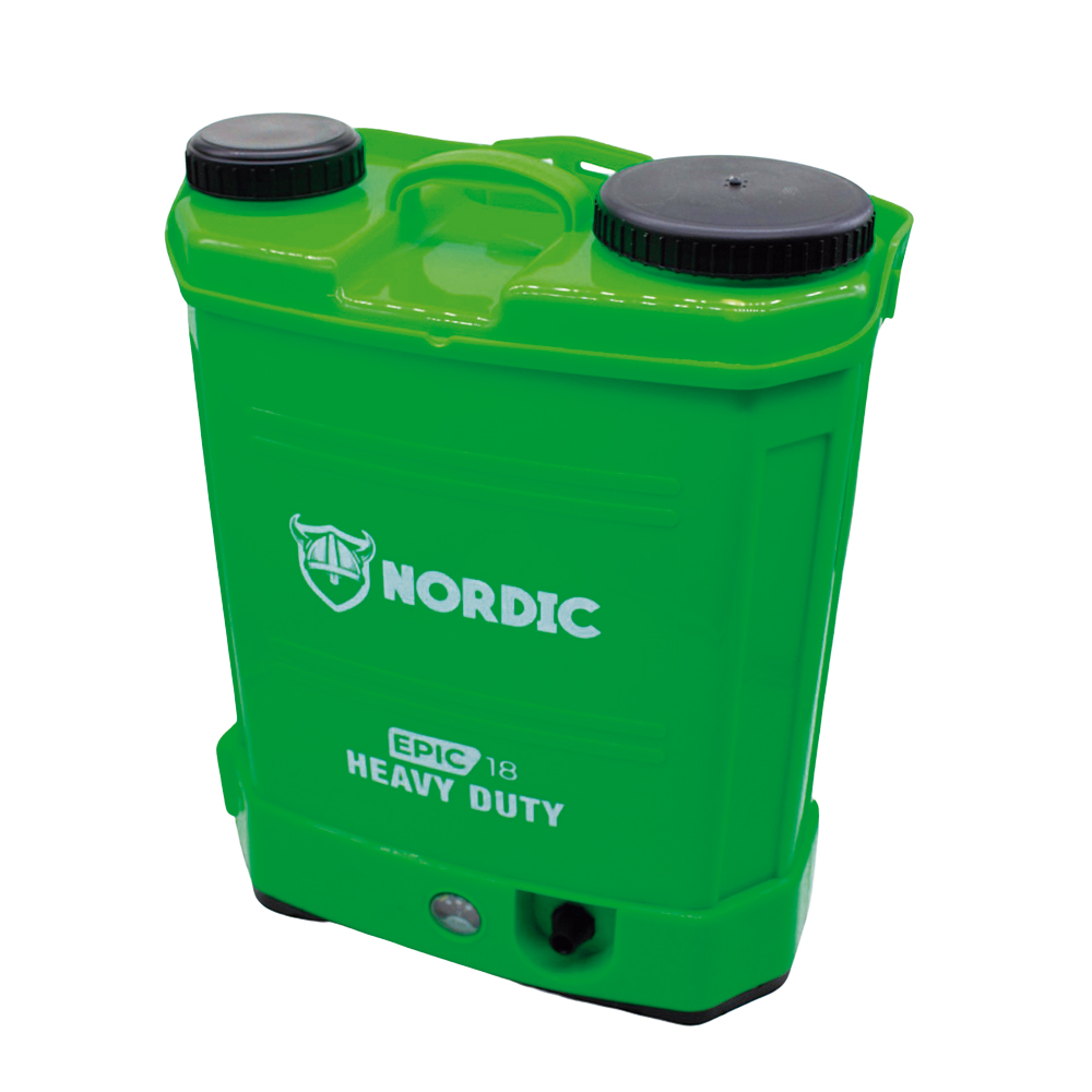 Aspersora Fumigadora Electrica Recargable Doble Varilla 18 L NDC-EPIC18