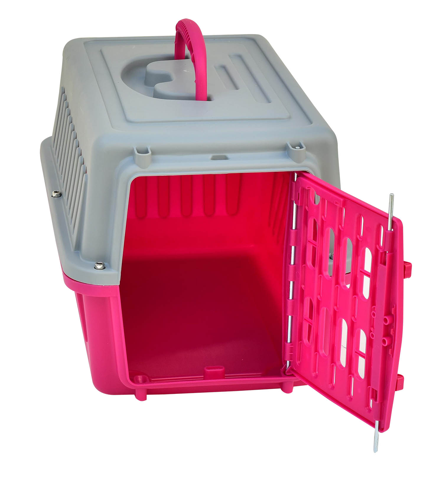 JAULA TRANSPORTADORA ECONOMICA PERRO GATO MASCOTAS PEQUEÑAS 