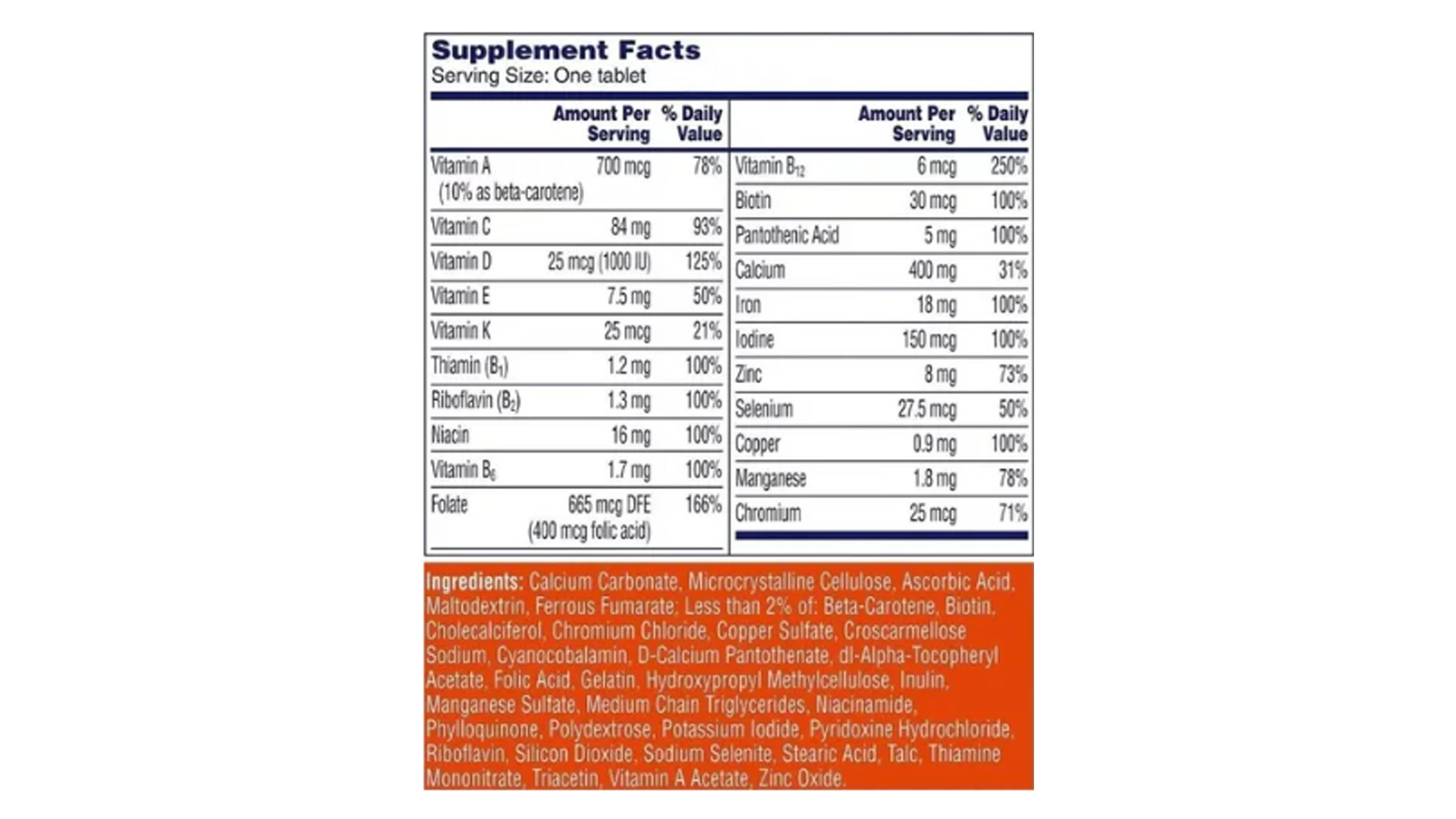 Multivitamínico Mujeres One A Day Mens 300 Tablets Bayer Vitaminas 