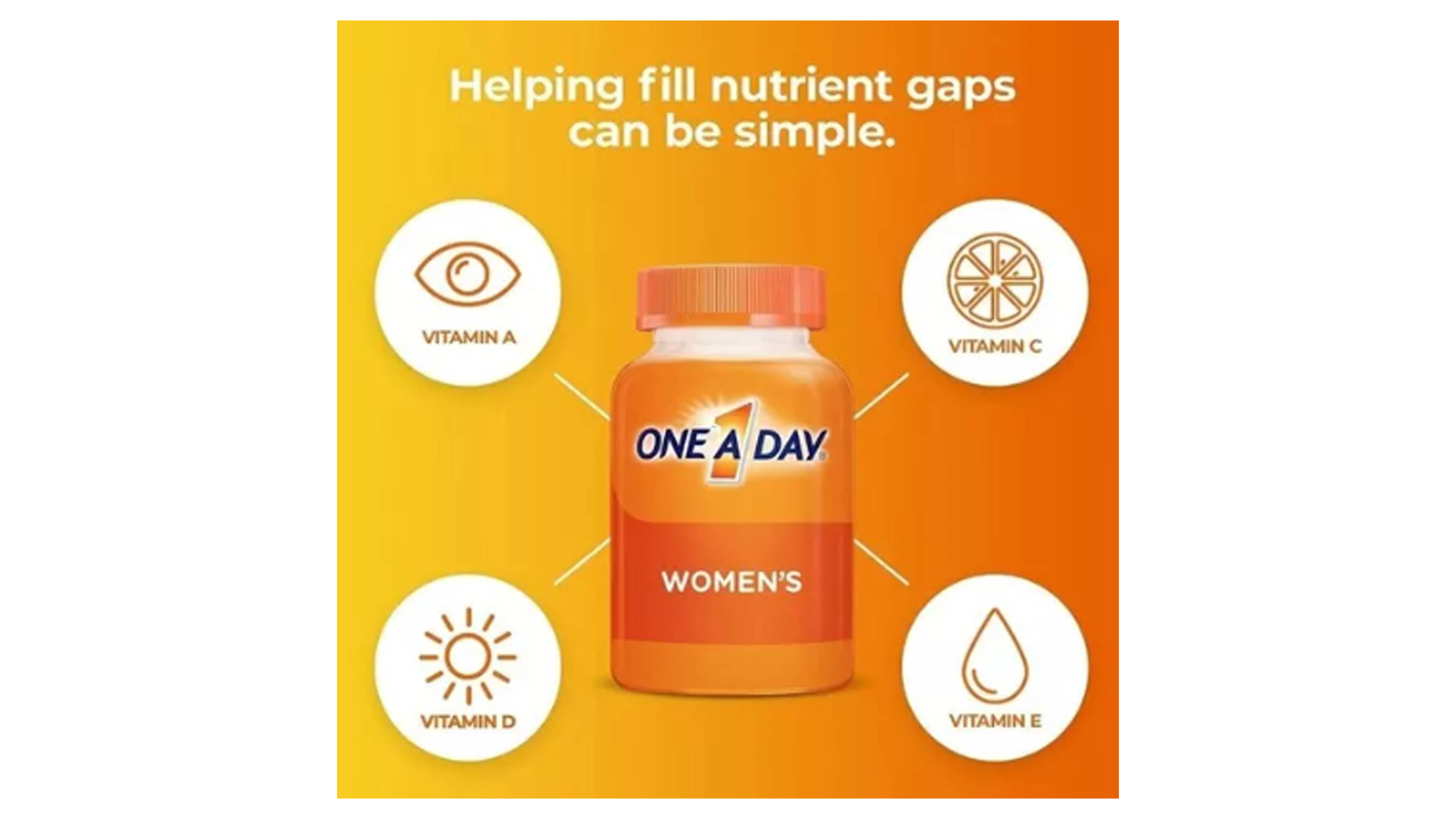 Multivitamínico Mujeres One A Day Mens 300 Tablets Bayer Vitaminas 