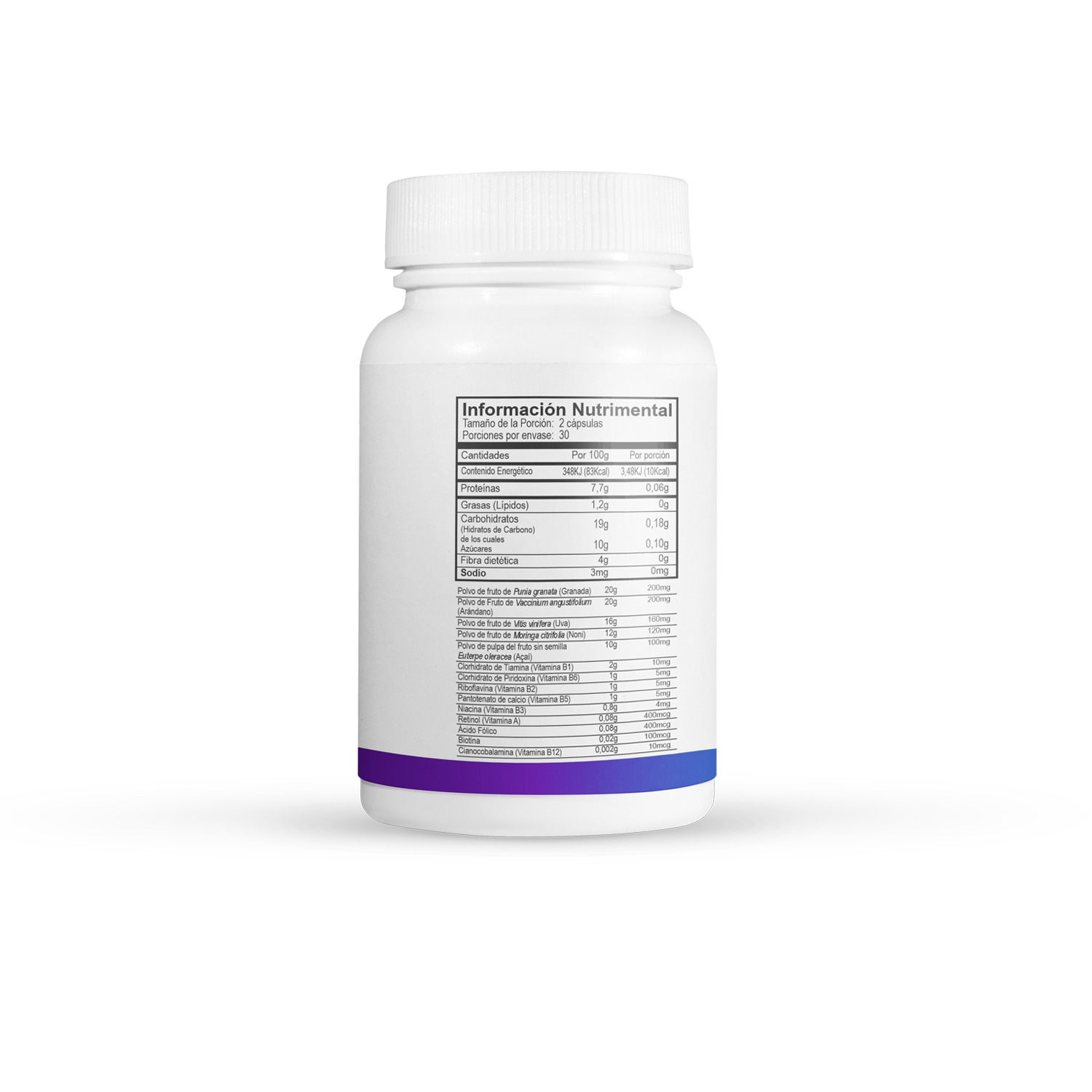 A-Ox Antioxidante poderoso Regeneracion de celulas 30g Lebiom