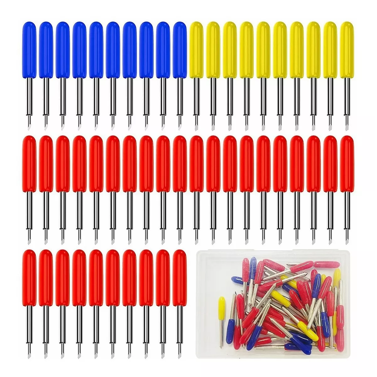 Set 50 Navajas Corte Plotter Para Roland De Repuesto Cuchillas