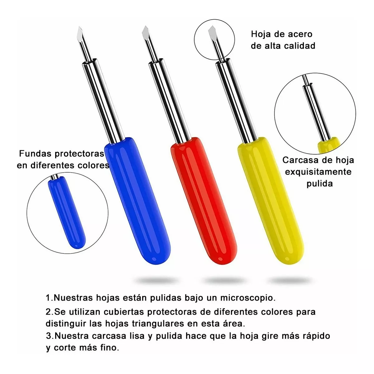 Set 50 Navajas Corte Plotter Para Roland De Repuesto Cuchillas