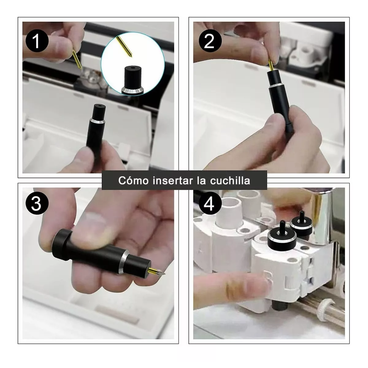 Set 50 Navajas Corte Plotter Para Roland De Repuesto Cuchillas