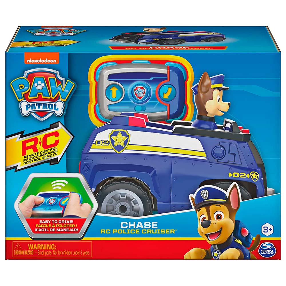 Patrulla Chase Paw Patrol Spin Master 6054190 a Control Remoto