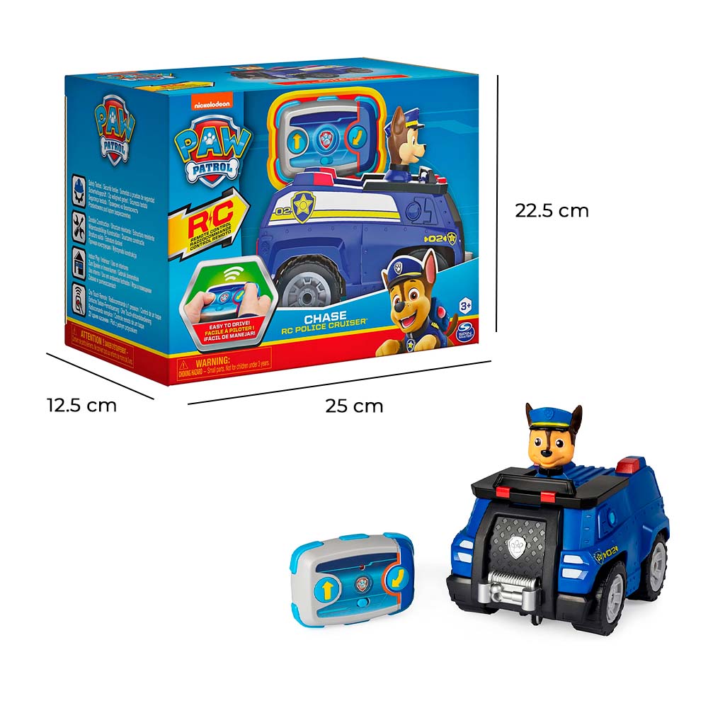 Patrulla Chase Paw Patrol Spin Master 6054190 a Control Remoto