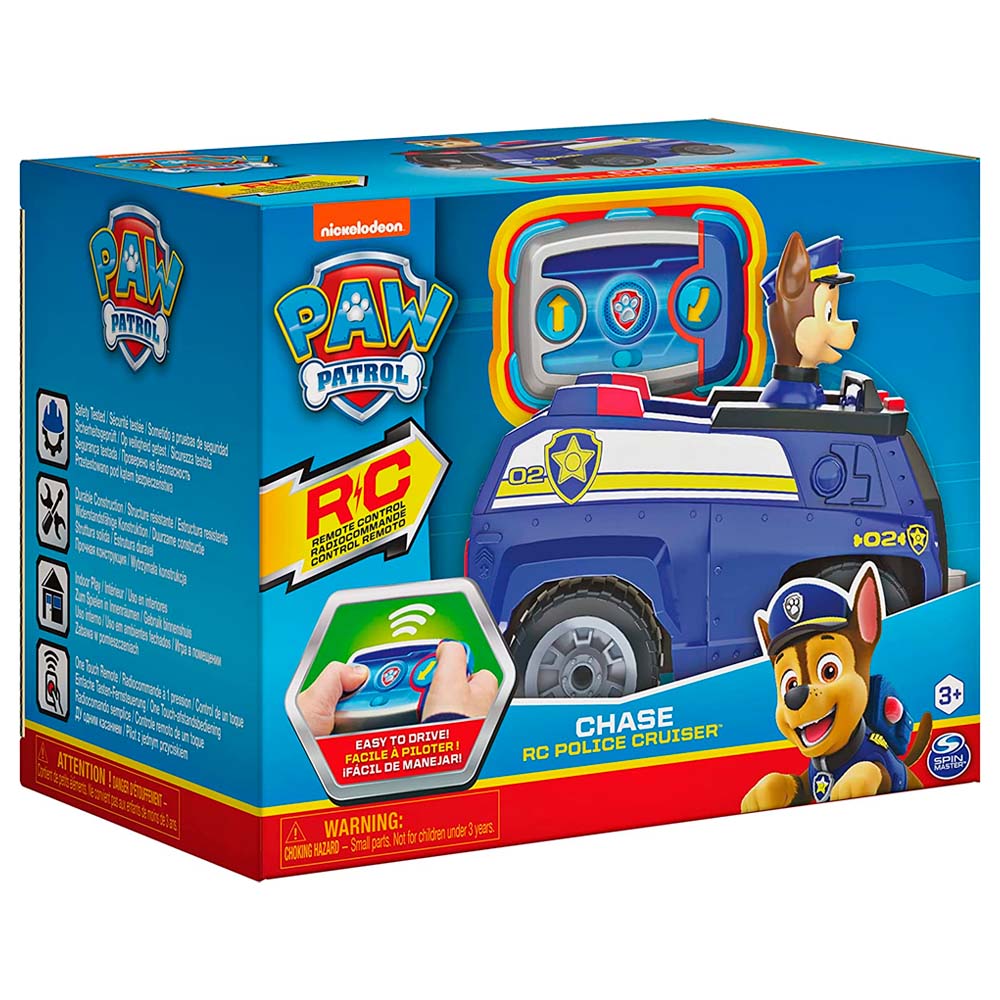 Patrulla Chase Paw Patrol Spin Master 6054190 a Control Remoto