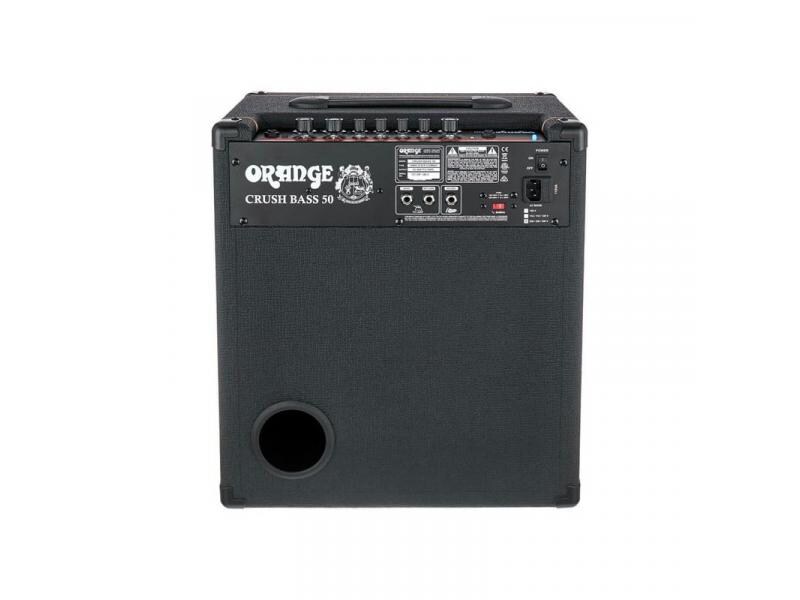 Combo para Bajo 50w Orange Crush Bass 50-Negro.