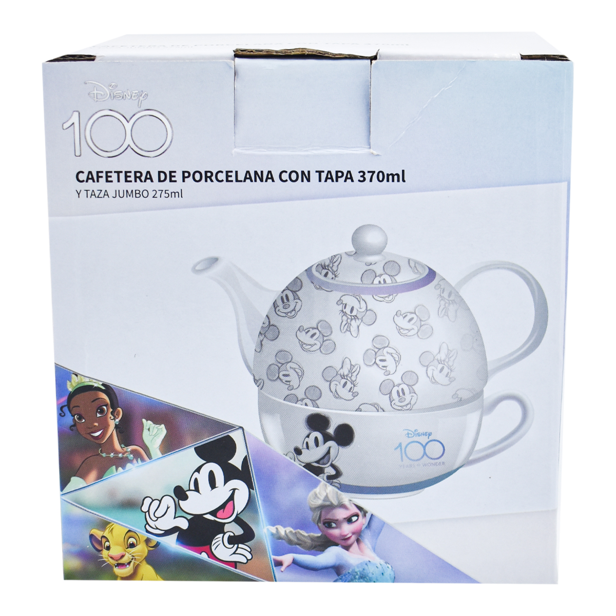 Taza Jumbo Bi Color Blanco Fun Kids Disney Mickey Mouse & Minnie Mouse –  Ambient 21