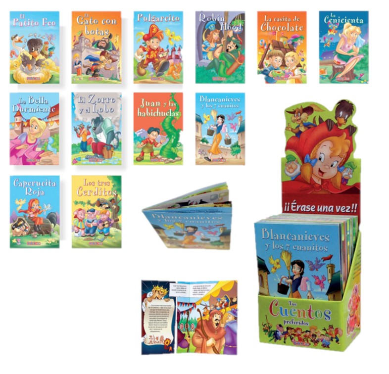 Paquete 12 Cuentos Clásicos - Libros Cuentos Infantiles