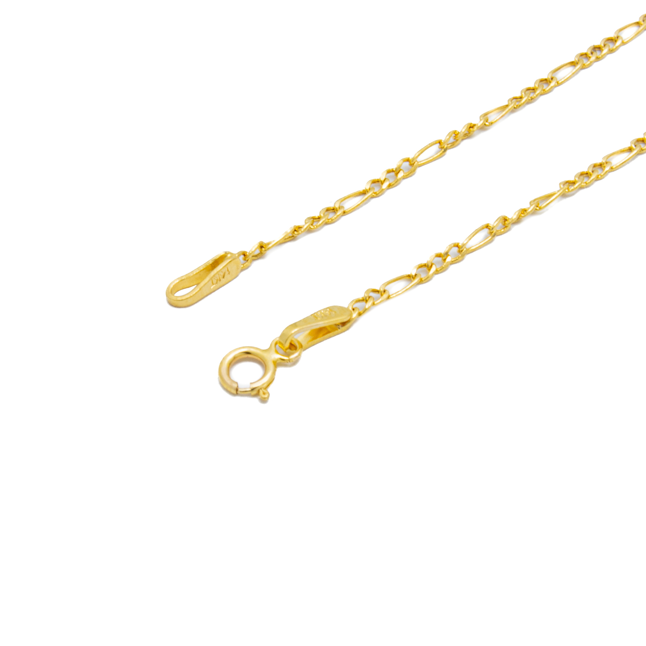 Pulso 19 cm x 1 mm Oro 14 Kilates.