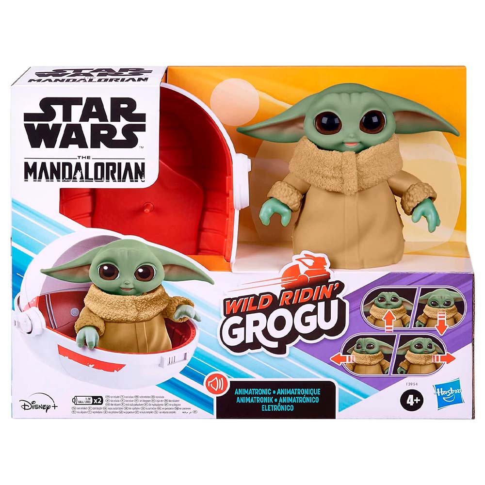 Figura de Acción Hasbro Wild Ridin' Grogu F3954 Star Wars