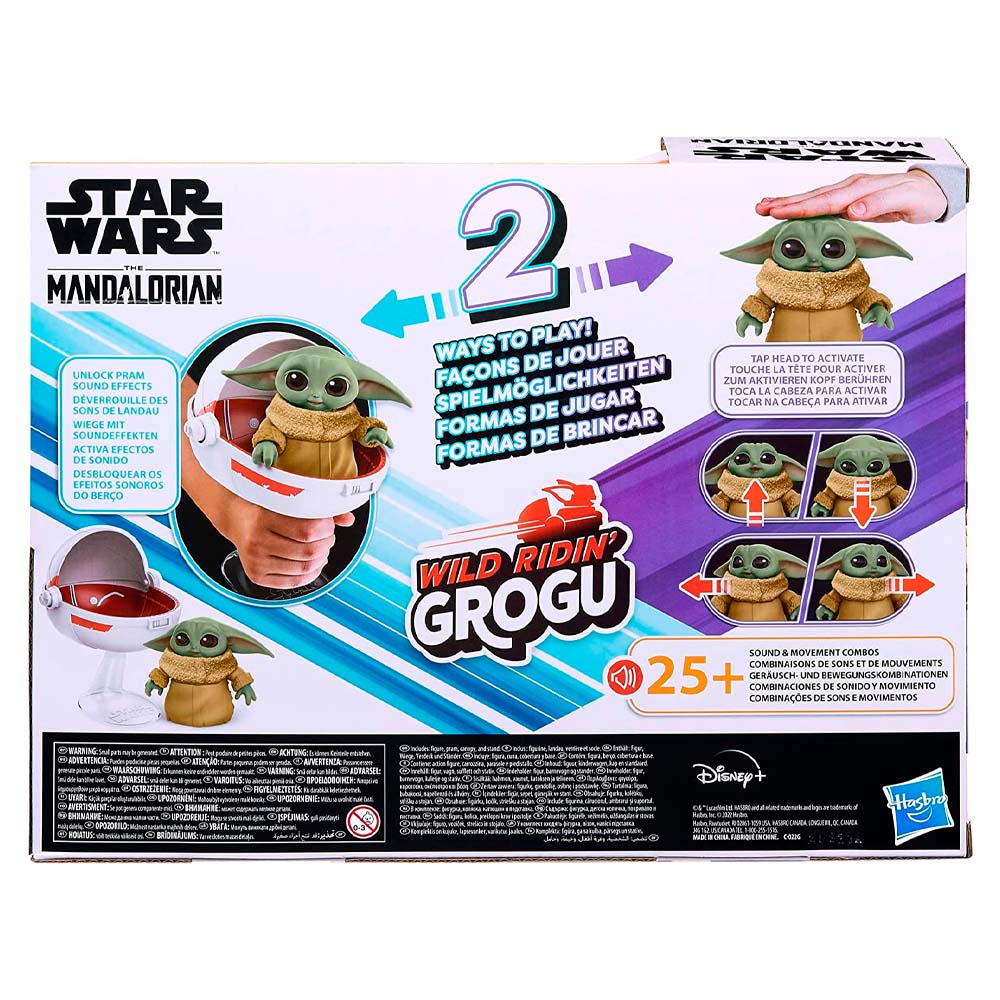 Figura de Acción Hasbro Wild Ridin' Grogu F3954 Star Wars