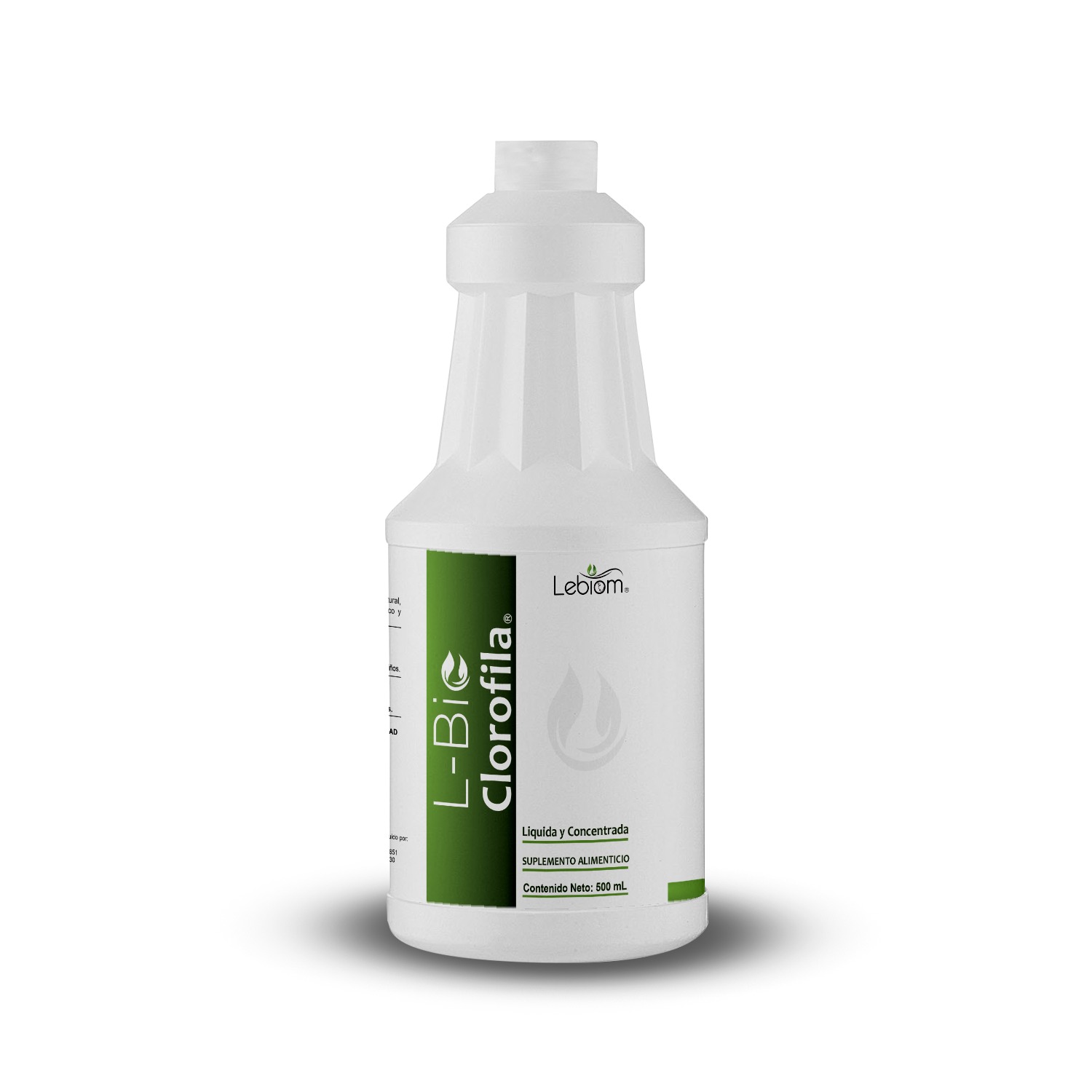 Clorofila 500 ml Mejora digestion, Bacterias estomacales Lebiom