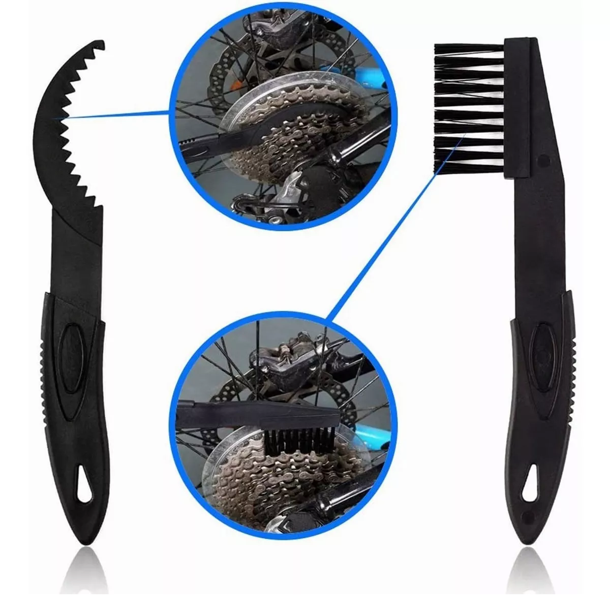 Kit De Cepillo Limpiador Cadena Para Bicicleta Y Moto 9 PzaS